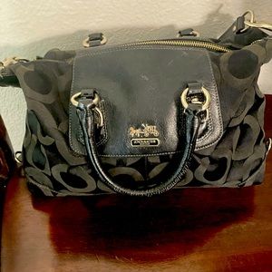 Early 2000s black Coach bag